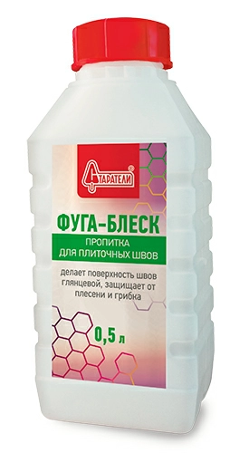 Грунтовка Фуга-Блеск для швов банка, защитная пропитка, 0.5 л, Старатели