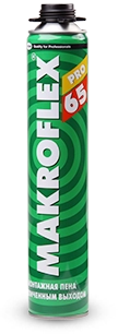 Пена профессиональная Мakroflex 65, 850 мл.