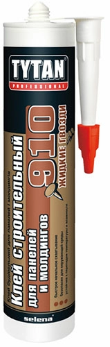 Клей монтажный для панелей и молдингов Tytan Professional 910 белый 440 мл