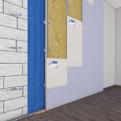 Каркасная система звукоизоляции стен «Барклайн Базовая Плюс»