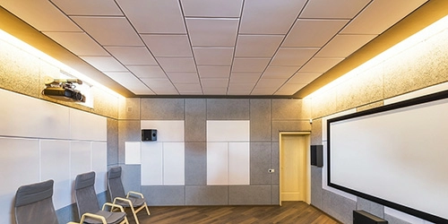 Панель акустическая SAB Acoustic Premium Velvet P3 (плитка) (0,6м x 0,6м х 50мм) 0,36м2, TechnoSonus