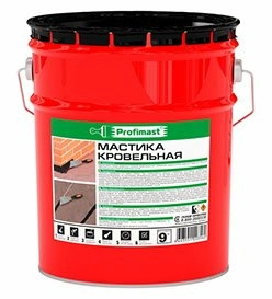 Мастика битумная для кровельных работ Profimast 10 л, ведро
