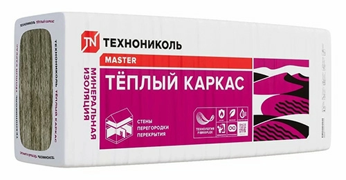 ТЕХНОНИКОЛЬ 37 PN, Теплый каркас Проф, (1200х610х150 мм), 0,878 м3, стекловолокно, 8 шт. в упаковке