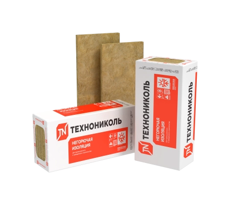 Базальтовый утеплитель ТехноНИКОЛЬ Техноруф Н30 1200х600х160 мм 2 шт (1,44 м2, 0,2304 м3) в упаковке