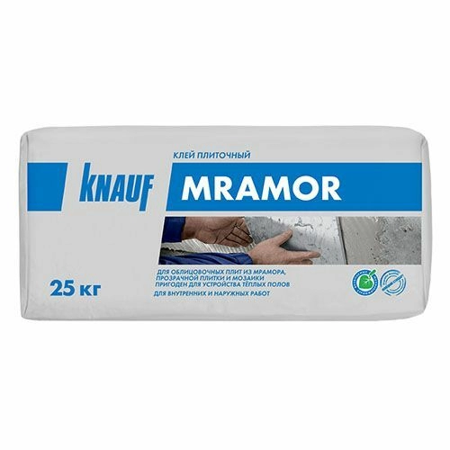 КНАУФ Мрамор клей плиточный белый, 25кг
