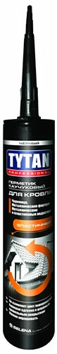 Герметик каучуковый кровельный Tytan Professional коричневый 310 мл