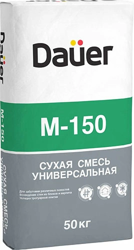 Dauer Сухая смесь М-150 Универсальная М-150, 40 кг, ПМД-15