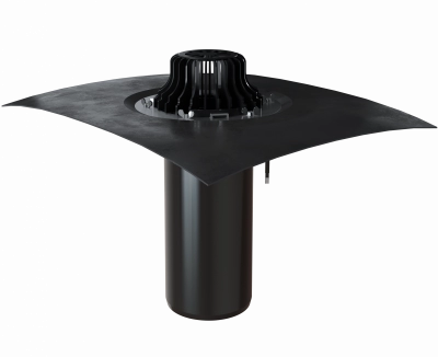 Воронка с битумным фартуком обогреваемая VMO/H 160x450