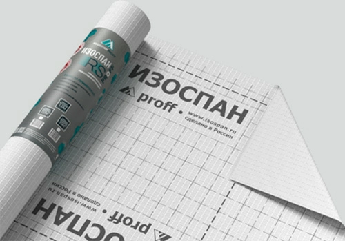 Изоспан RS, 1,6х21,875, (35 м2) Армированная паро-гидроизоляция