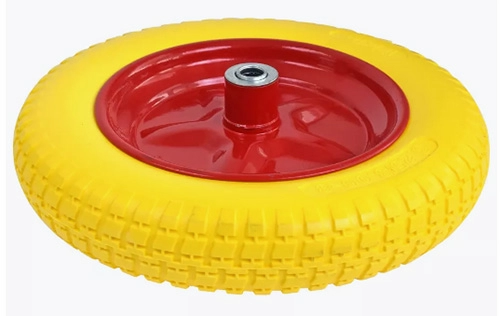 Колесо для двухколесной тачки литое PU3.25x8 D20