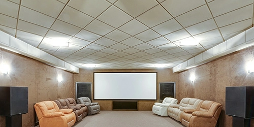 Панель акустическая SAB Acoustic Premium P3 (плитка) (0,6м x 0,6м х 50мм) 0,36м2 RAL 9003, TechnoSonus