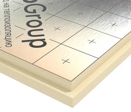 Pir-плита PirroUniversal 1200х3000х80, теплоизоляционная ПИР-плита, Пиррогрупп