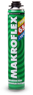 Пена профессиональная Мakroflex 65 всесезонная 850 мл.