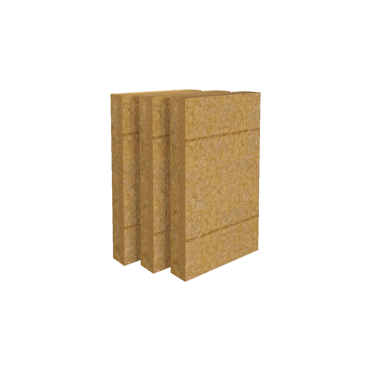 Минеральная вата ROCKWOOL Фасад Баттс Д Оптима (1200х600х180) 1 шт (0,72 м2, 0,1296 м3) в упаковке