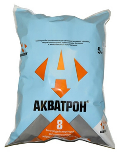 Гидроизоляционный состав АКВАТРОН-8, мешок 5 кг