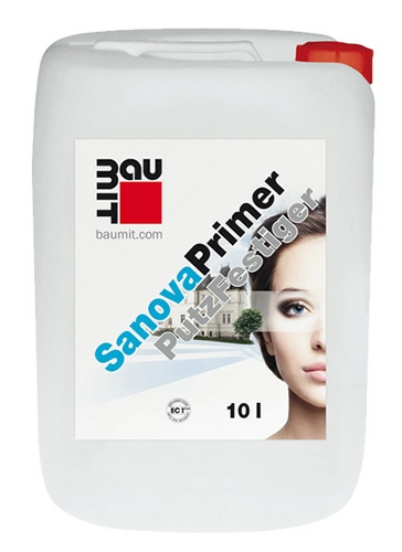 Силикатная грунтовка Baumit SanovaPrimer, 10 л, канистра