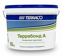 Универсальная грунтовка концентрат Terraco TERRABOND A 10 л – ТСК Дипломат