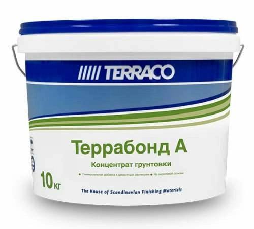 Универсальная грунтовка концентрат Terraco TERRABOND A 10 л – ТСК Дипломат