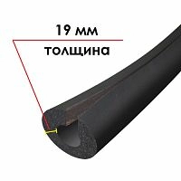 Трубка K-Flex ST IN CLAD black 19х102 мм, толщина 19 мм, длина 1 метр – ТСК Дипломат