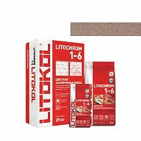 Затирка LITOCHROM 1-6, мешок, 2 кг, Оттенок C.80 Коричневый, LITOKOL – ТСК Дипломат