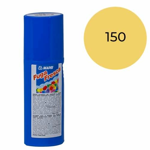 Акриловая краска на водной основе FUGA FRESCA №150, желтый, Mapei, 160 г