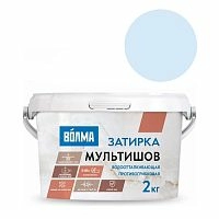 Затирка цементная Волма Мультишов, голубой, 2 кг – ТСК Дипломат