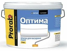 Краска Prorab ОПТИМА для фасадных работ, 14 кг – ТСК Дипломат
