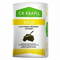 Гипсовая шпатлевка базовая "БАЗА", СК Кварц, 20 кг – ТСК Дипломат