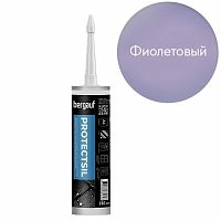 PROTECTSIL, 280 мл, Силиконовая затирка-герметик, Фиолетовый, Bergauf – ТСК Дипломат