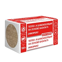 Негорючие гидрофобизированные плиты ISOROC ИЗОВЕНТ-Н, 1000х600х80 мм