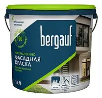 MINERAL TECHNO, База А, 18 л, Фасадная краска, Bergauf