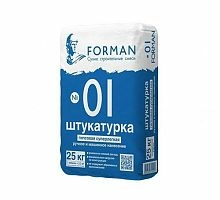 Штукатурка гипсовая перлитовая Форман 01 - 25 кг – ТСК Дипломат