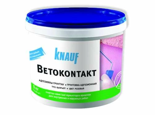 Кнауф Бетоконтакт грунтовка адгезионная Knauf Betokontakt, 5 кг, ведро