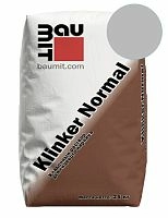Кладочный раствор для лицевого кирпича Baumit Klinker Normal светло-серый, 25 кг