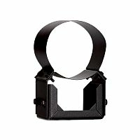 Раздвижной настенный хомут 60-100, Permeter, 25 мм, D150, черный, Schiedel