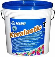 Плиточный полиуретановый клей KERALASTIC T BIANCO, белый, Mapei, 10 кг – ТСК Дипломат