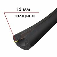 Трубка K-Flex ST IN CLAD black, 13х133 мм, толщина 13 мм, длина 1 метр – ТСК Дипломат