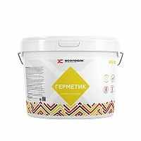 Герметик ECOROOM AS-10, 3 кг, универсальный акриловый общестроительный, картридж – ТСК Дипломат