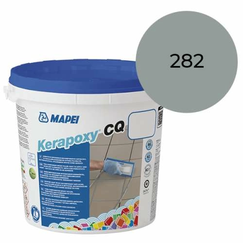 Шовный заполнитель (затирка) KERAPOXY CQ №282, Серый бардильо, Mapei, 10 кг – ТСК Дипломат