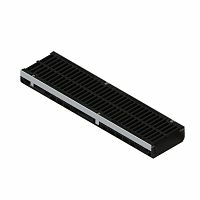 Лоток водоотводный пластиковый PolyMax Drive ЛВ-20.26.08 -ПП с РВ щель ВЧ кл. C (к-т) 085171333, класс С250, комплект, Стандартпарк