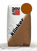 Кладочный раствор для лицевого кирпича Baumit Klinker коричневый, 25 кг