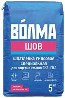 Смесь сухая шпаклёвочная на гипсовом вяжущем "ВОЛМА-Шов", 5 кг – ТСК Дипломат