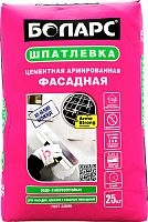 Шпатлевка цементная фасадная Боларс Фасад, 25 кг – ТСК Дипломат