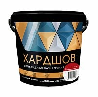 PERFEKTA Эпоксидная затирочная смесь Хардшов цвет 650 Ориент красный, ведро 2,5 кг