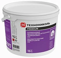 Силиконовая декоративная штукатурка «камешковая» ТЕХНОНИКОЛЬ 402, фр. 1,5 мм, цветовая группа 1
