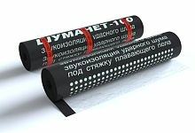 Шуманет100-Гидро, Гидро-звукоизоляционный, рулон 10х1м, толщина 5мм