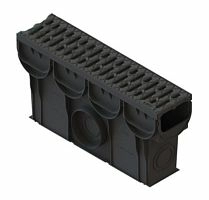 Пескоуловитель сборный PolyMax Basic ПУС-15.21.62-ПП 82800781 с ячеистой пластиковой решеткой, класс А15, комплект, Стандартпарк