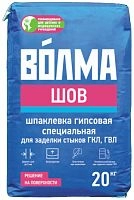 Смесь сухая шпаклевочная на гипсовом вяжущем "ВОЛМА-Шов", 20 кг – ТСК Дипломат