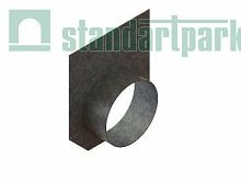 Заглушка торцевая стальная ЗЛВ-15.21.26-Б-ОС с водоотводом 6121-09Б-D, Стандартпарк