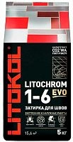 Затирка LITOCHROM 1-6 EVO, Оттенок LE.240 Венге, мешок, 5 кг, LITOKOL – ТСК Дипломат